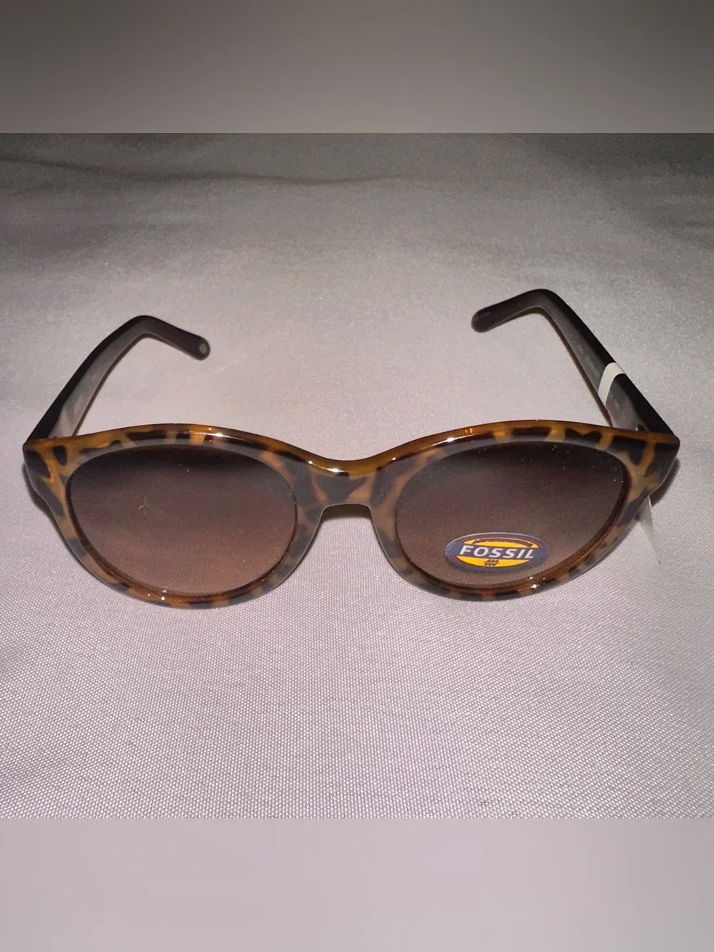 Fossil Women's Tortoiseshell Sunglasses with Brown Lenses